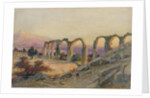 The Aqueduct of Salona, Dalmatia, 1854 by Carl Haag