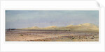 Sand Hills on the Road to Suez, 1859 by Carl Haag