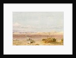 Sand Hills in the Desert, Cairo, Suez, 1859 by Carl Haag