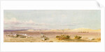 Sand Hills in the Desert, Cairo, Suez, 1859 by Carl Haag