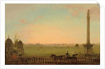 View from the Chowringhee Road, Calcutta, towards the Hoogly River, c.1840 by English School