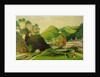 Matlock Bath from the grounds of the Bath Hotel, 1895 by E. Wray
