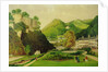 Matlock Bath from the grounds of the Bath Hotel, 1895 by E. Wray