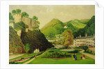 Matlock Bath from the grounds of the Bath Hotel, 1895 by E. Wray