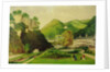 Matlock Bath from the grounds of the Bath Hotel, 1895 by E. Wray