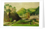 Matlock Bath from the grounds of the Bath Hotel, 1895 by E. Wray