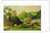 Matlock Bath from the grounds of the Bath Hotel, 1895 by E. Wray