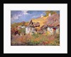 Ukrainian Cottages, 1906 by Petr Levchenko