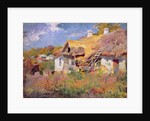 Ukrainian Cottages, 1906 by Petr Levchenko