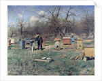A Spring Day, or Beehives, 1899 by Sergei Ivanovich Svetoslavsky