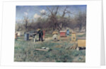 A Spring Day, or Beehives, 1899 by Sergei Ivanovich Svetoslavsky