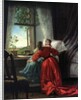 Beside a Sick Woman by Baron Mikhail Petrovich Klodt von Jurgensburg