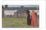 In a Secluded Monastery, 1915 by Mikhail Vasilievich Nesterov