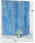 Blue Shutter, 1990 by Diana Schofield