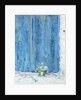 Blue Shutter, 1990 by Diana Schofield