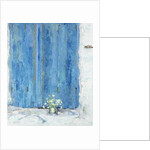 Blue Shutter, 1990 by Diana Schofield