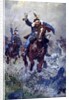 Colonel Maximilian Ritter von Rodakowski and the 13th Uhlans in the Battle of Custoza in 1866, 1908 by Ludwig Koch