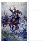 Colonel Maximilian Ritter von Rodakowski and the 13th Uhlans in the Battle of Custoza in 1866, 1908 by Ludwig Koch