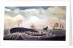 Whaling in the South Pacific by American School