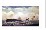 Whaling in the South Pacific by American School