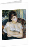 Woman in an Armchair, 1874 by Pierre Auguste Renoir