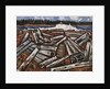 Log Jam, Penobscot Bay, 1940-41 by Marsden Hartley