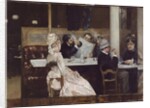 Cafe Scene in Paris, 1877 by Henri Gervex