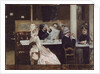 Cafe Scene in Paris, 1877 by Henri Gervex