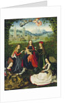 The Virgin of the Rose Garden, 1475-80 by Master of the St. Lucy legend