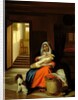 Mother Nursing Her Child, 1674-76 by Pieter de Hooch