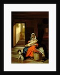 Mother Nursing Her Child, 1674-76 by Pieter de Hooch