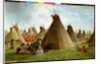 Prairie Indian Encampment, c.1870 by John Mix Stanley