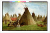 Prairie Indian Encampment, c.1870 by John Mix Stanley