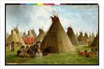 Prairie Indian Encampment, c.1870 by John Mix Stanley