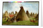 Prairie Indian Encampment, c.1870 by John Mix Stanley