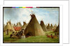 Prairie Indian Encampment, c.1870 by John Mix Stanley