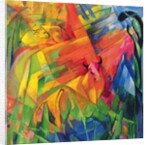 Animals in a Landscape, 1914 by Franz Marc