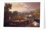 Paddington Canal, 1801 by Benjamin West