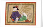 Young Portuguese, Persian, 1634 by Riza-i Abbasi