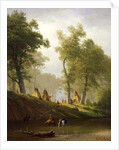 The Wolf River, Kansas, c.1859 by Albert Bierstadt