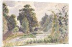 Pond at Kew Gardens, 1892 by Camille Pissarro