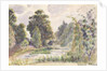 Pond at Kew Gardens, 1892 by Camille Pissarro