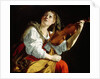 Young Woman with a Violin, c.1612 by Orazio Gentileschi