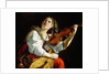 Young Woman with a Violin, c.1612 by Orazio Gentileschi