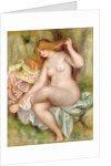 Seated Bather, 1903-06 by Pierre Auguste Renoir