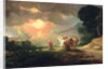 Lot Fleeing from Sodom, 1810 by Benjamin West