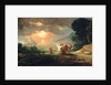 Lot Fleeing from Sodom, 1810 by Benjamin West