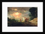 Lot Fleeing from Sodom, 1810 by Benjamin West