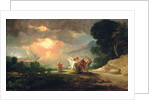 Lot Fleeing from Sodom, 1810 by Benjamin West