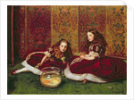 Leisure Hours, 1864 by John Everett Millais
